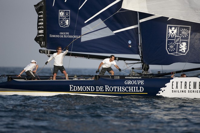 Act 1, Muscat - Day 1 - Groupe Edmond de Rothschild - Extreme Sailing Series 2012 © Lloyd Images http://lloydimagesgallery.photoshelter.com/